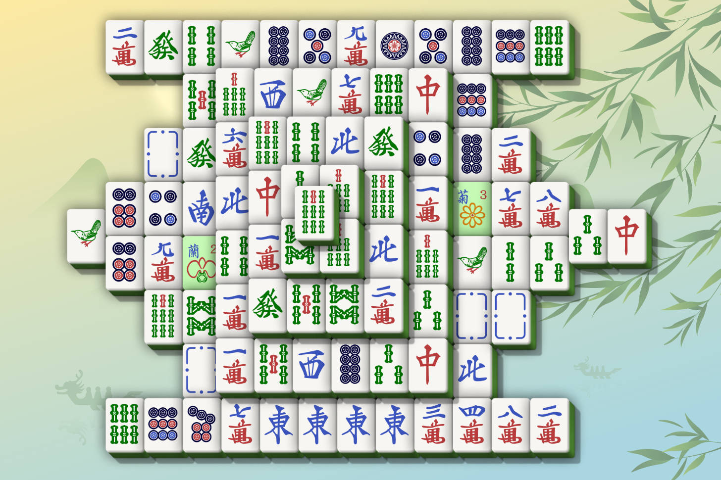 Solo mahjong. Китайская игра Маджонг. Древняя игра Маджонг Китай. Маджонг Солитер китайский. Игра Mahjong классический.